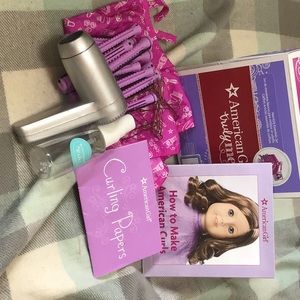 American Girl truly me Hair style set